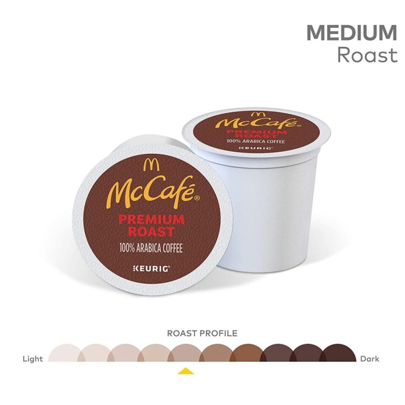 McCafé Premium Roast Medium Coffee Pods, 96 Count, 100% Arabica, Keurig K-Cup Compatible, Recyclable - Image 5