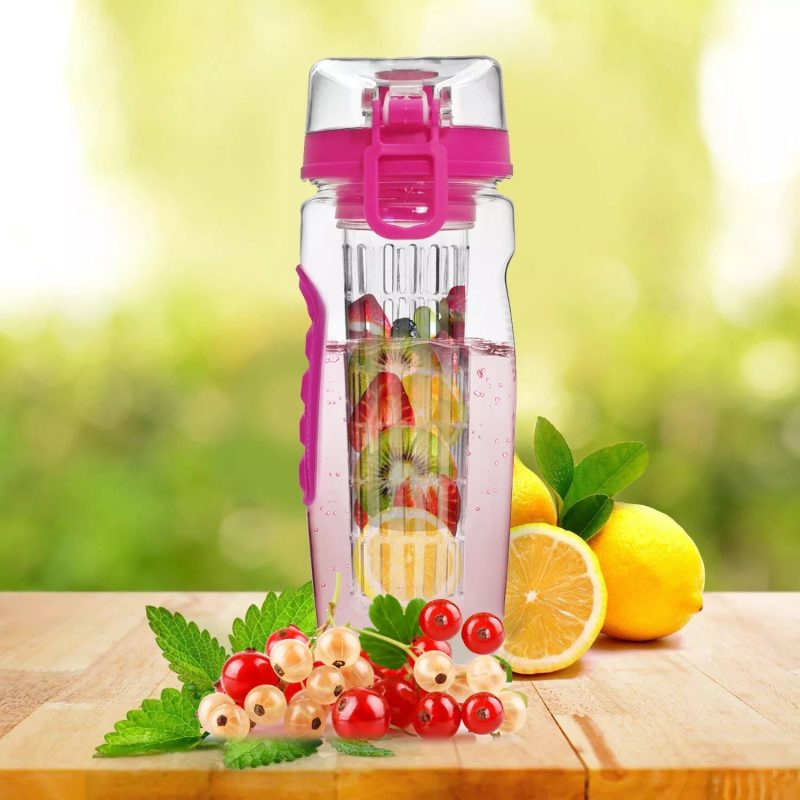 32 Oz Fruit Infusing Infuser Water Bottle- BPA Free - Image 28