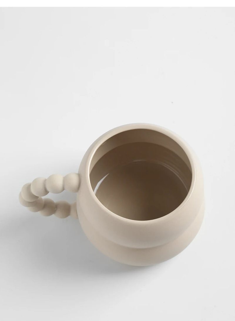 250ml Creative Ceramic Mug Cute Coffee Cup Breakfast Milk Cup Nordic Home Decor Handmade Art Afternoon Tea Cup Couple Gifts - Image 21