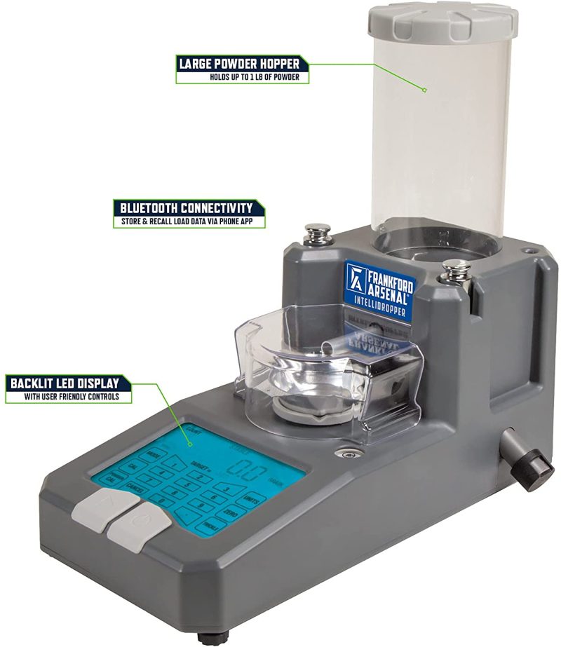 Frankford Arsenal Intellidropper Electronic Powder Measure for Powder Measuring with LCD Display - Image 3