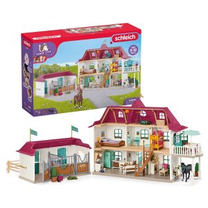 Schleich �C Horse Club: Lakeside Country House & Stable with Accessories, 192 Pcs