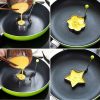 5Pcs Non Stick Stainless Steel, Fried Egg, Pancake Ring Mold - Image 8