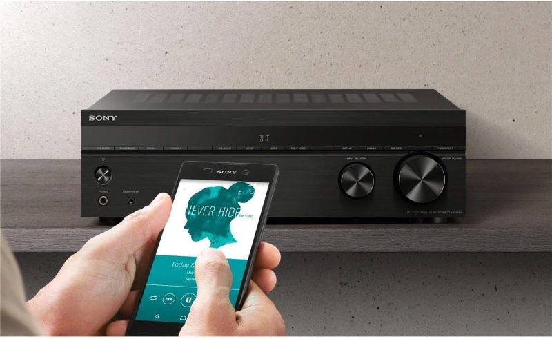 Surround Sound Home Theater AV Receiver: 4K HDR, Dolby Atmos & Bluetooth Black - Image 6