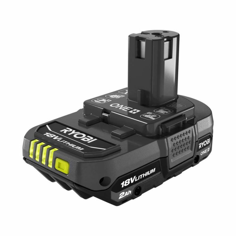 RYOBI ONE+ 18V Cordless Dual Function Portable InflatorDeflator with 2.0 Ah Battery P747-PBP006 - Image 10