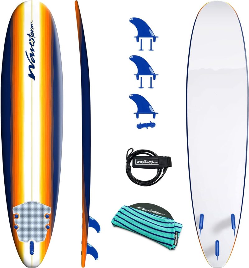 Classic Soft Top Foam 8ft Surfboard - 图片 2