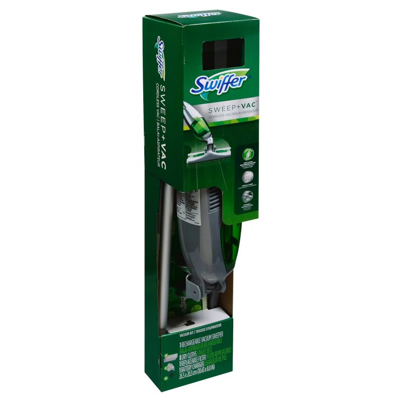 Swiffer Vacuum Kit, Sweep + Vac, Cordless - Image 2