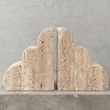 Abstract Marble Travertine Bookends - Image 4