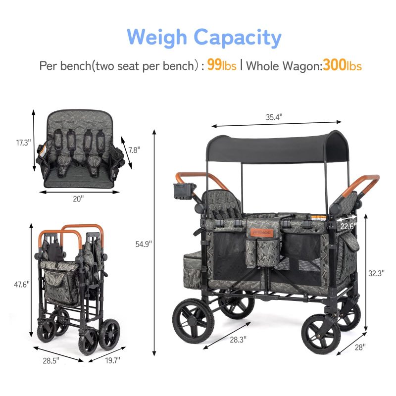 JOYMOR Stroller Seating UV Protection WS1GC4SD - 图片 8