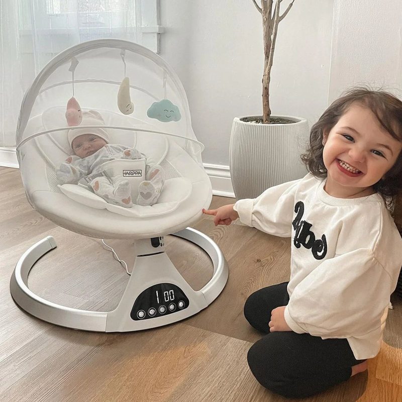 HARPPA Weddell | Electric Baby Swing - Image 40