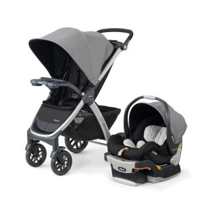 Chicco Bravo Trio Travel System, Quick-Fold, 3-in-1