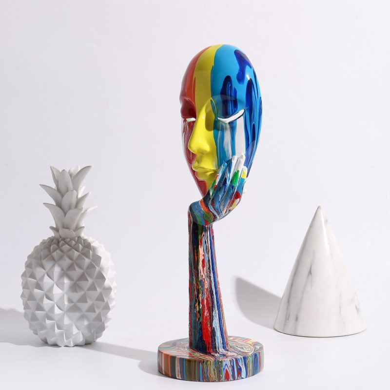 Abstract Painted Mask - Image 5