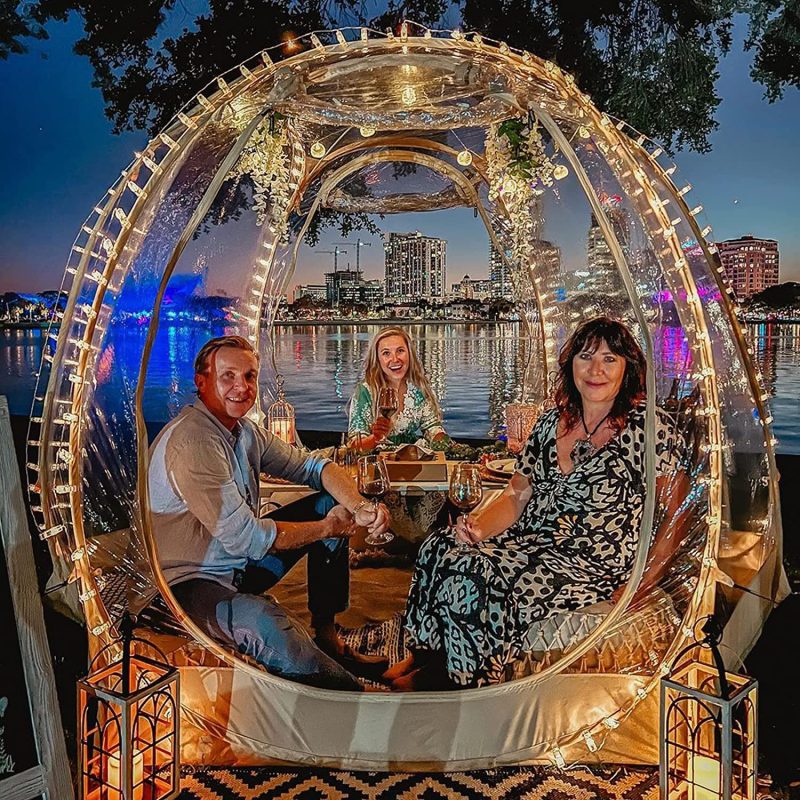 Alvantor Bubble Tent Pop Up Gazebo, 8-10 Person Igloo Dome Garden Patio Canopy Shelter - Image 25