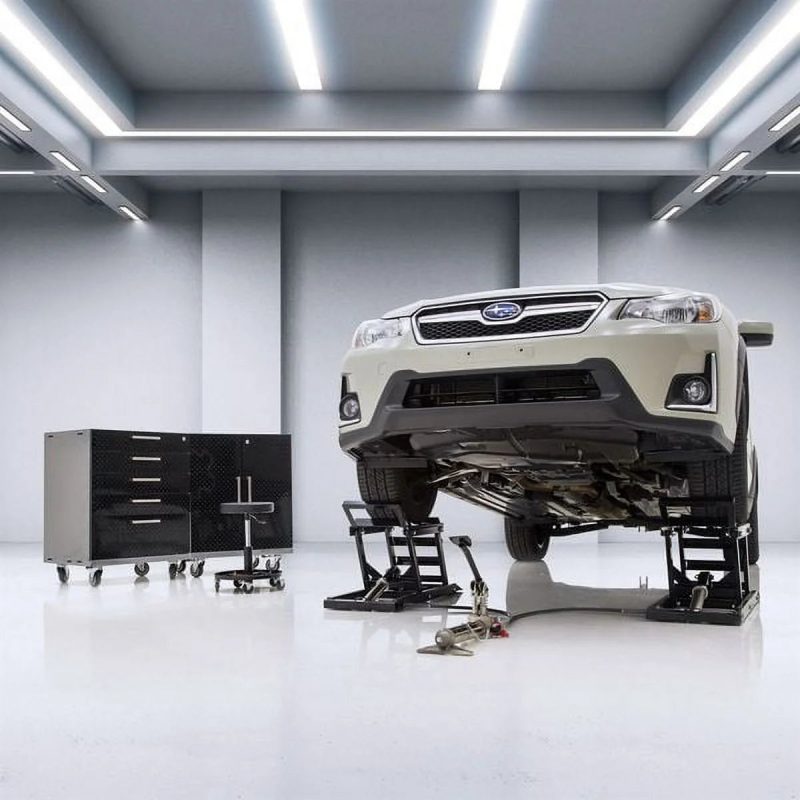 Black Widow Hydraulic Car Lift with Ramp �C 3,000 lb. per pair Capacity - Image 3