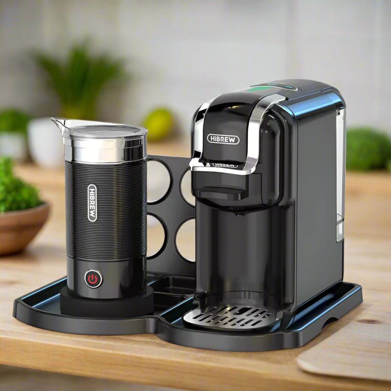 5-in-1 Coffee Machine – 20-Bar Multiple Capsule Brewer with Milk Frother - Image 22