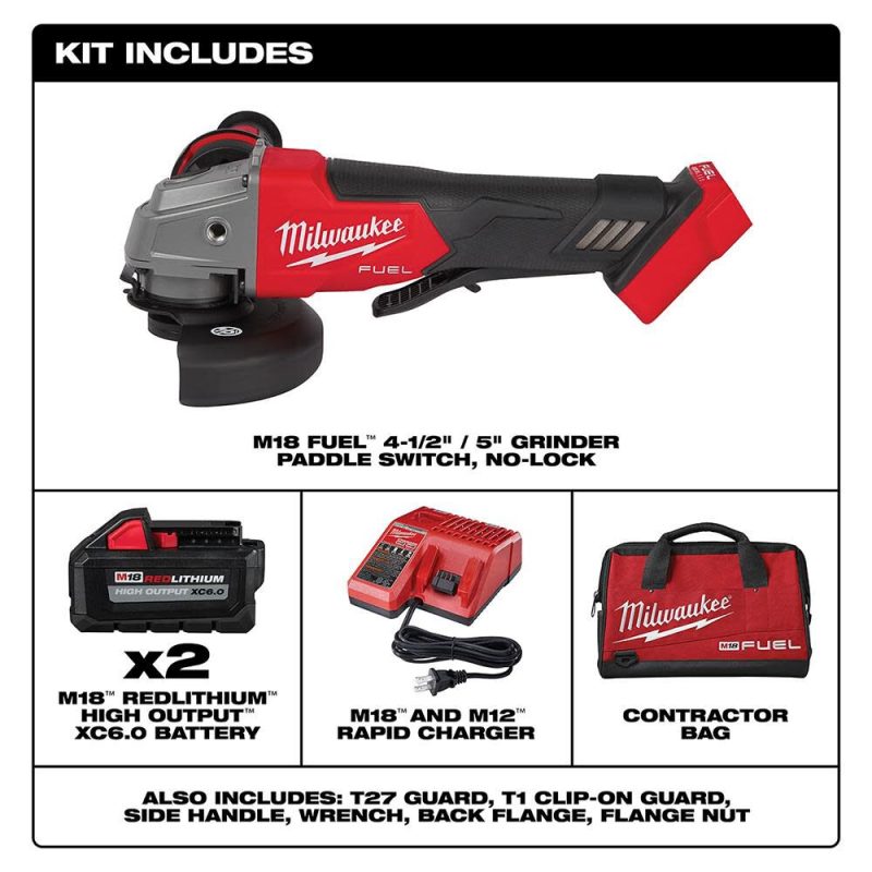 Milwaukee M18 FUEL 4-1/2 - Image 2