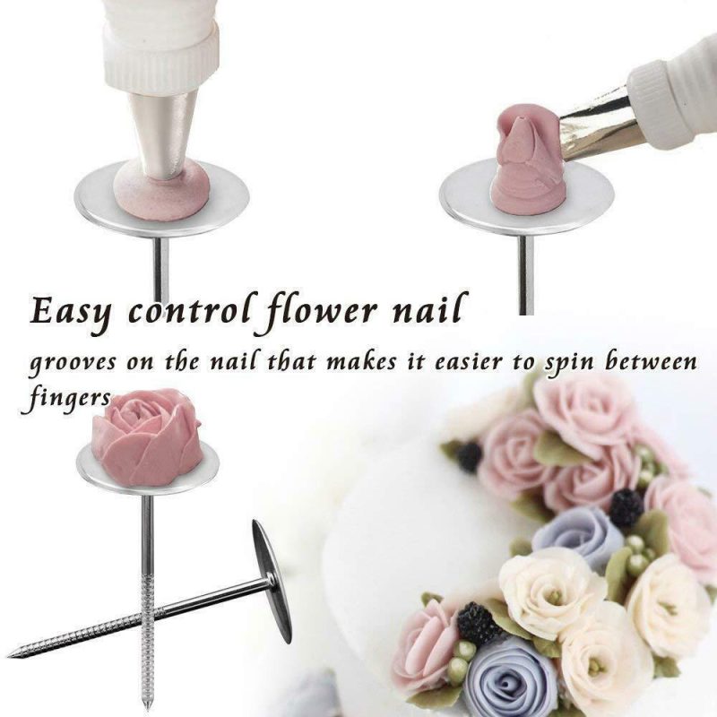 42Pcs Icing, Piping Nozzles, Pastry Tips, Cake, Sugar craft, Decorating Tools Set - Image 3