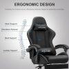 GTPLAYER Gaming Chair, Computer Chair with Footrest and Lumbar Support, Height Adjustable Game Chair with 360  -Swivel Seat and Headrest and for Office or Gaming (White) - Image 28