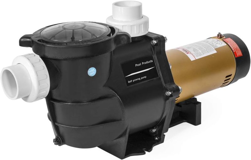 XtremepowerUS 2HP In-Ground Swimming Pool Pump Variable Speed 2" Inlet 230V High Flo w/ Slip-On Fitting - Image 2