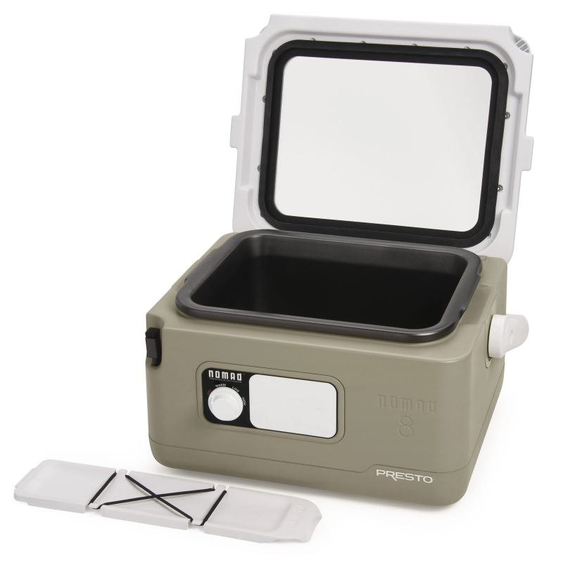 PRESTO 8-QUART NOMAD TRAVELING SLOW COOKER IN TAN - Image 3