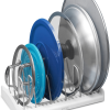 Adjustable Bakeware Storage Rack Or Pot Lids Organizer - Image 9