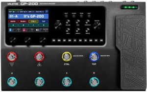 GP-200 Multi-Effects Guitar/Bass Pedal with Expression, FX Loop, MIDI, Amp Modeling, IR Cab Simulation, Stereo, USB Interface �C Multi Effect