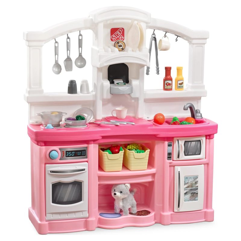 Step2 Fun with Friends Pink Toddler Kitchen Play Set - Image 16
