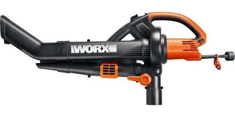 WORX WG505 Electric TriVac Blower/Mulcher/Vacuum, All-Metal System, 16:1 Mulch Ratio, 350 CFM, 75-210 MPH, Lightweight & Compact - Image 6