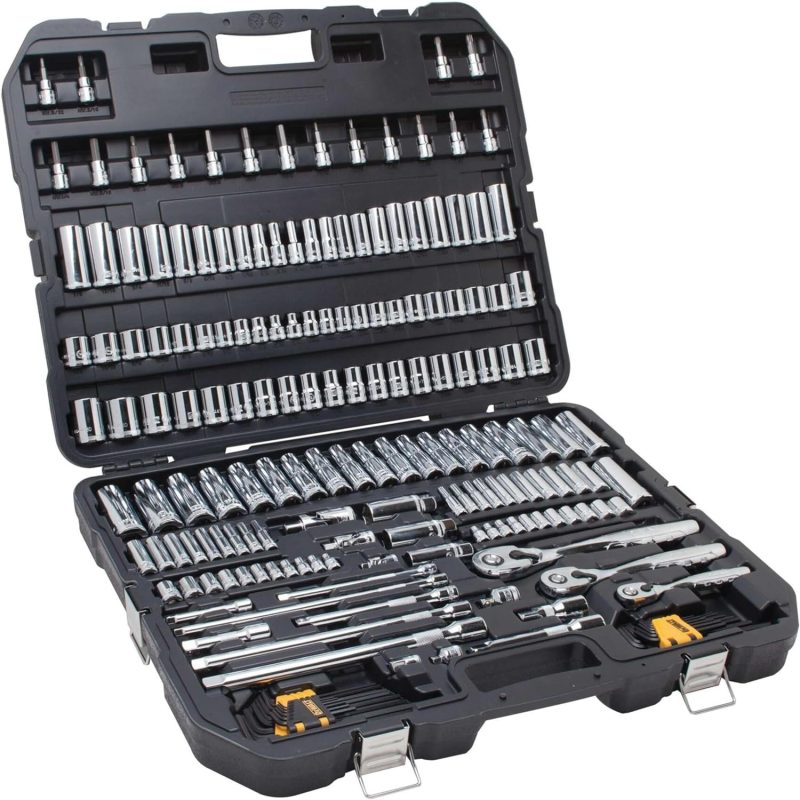 Mechanics Tool Set, SAE and Metric, 1/2, 1/4, 3/8 Drive Sizes, 192-Piece (DWMT75049) �C Multi - Image 13