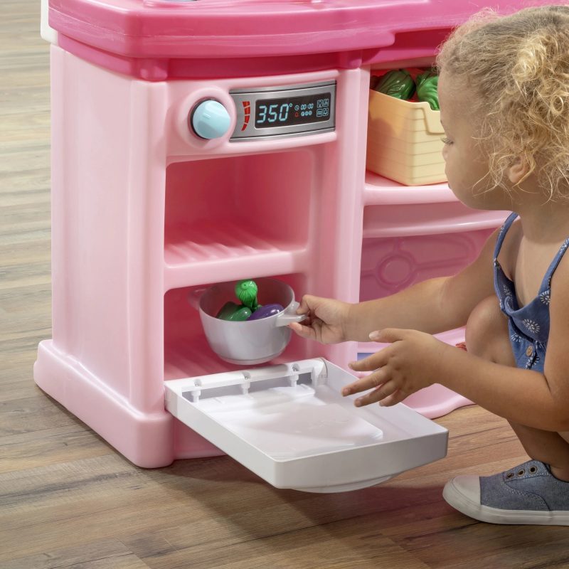 Step2 Fun with Friends Pink Toddler Kitchen Play Set - Image 12