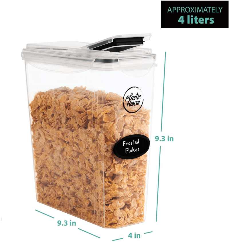 4L Large Airtight Storage Container Set With Durable Lids - Image 3