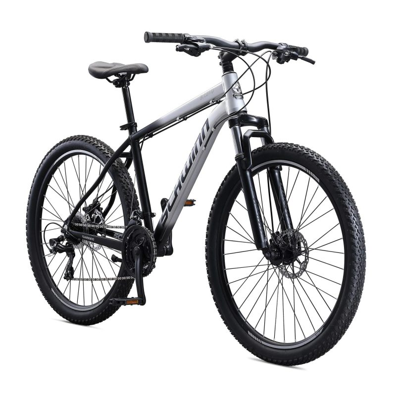 Schwinn AL Comp Mountain Bike, 27.5" Wheels, 21 Speed Adult Bicycle, Grey - Image 2