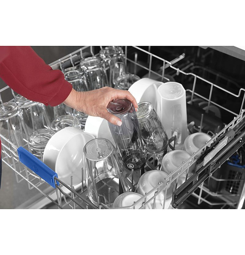 GE Profile – Top Control Smart Built-In Stainless Steel Tub Dishwasher with 3rd Rack and Microban, 42dBA – Stainless steel - Image 5