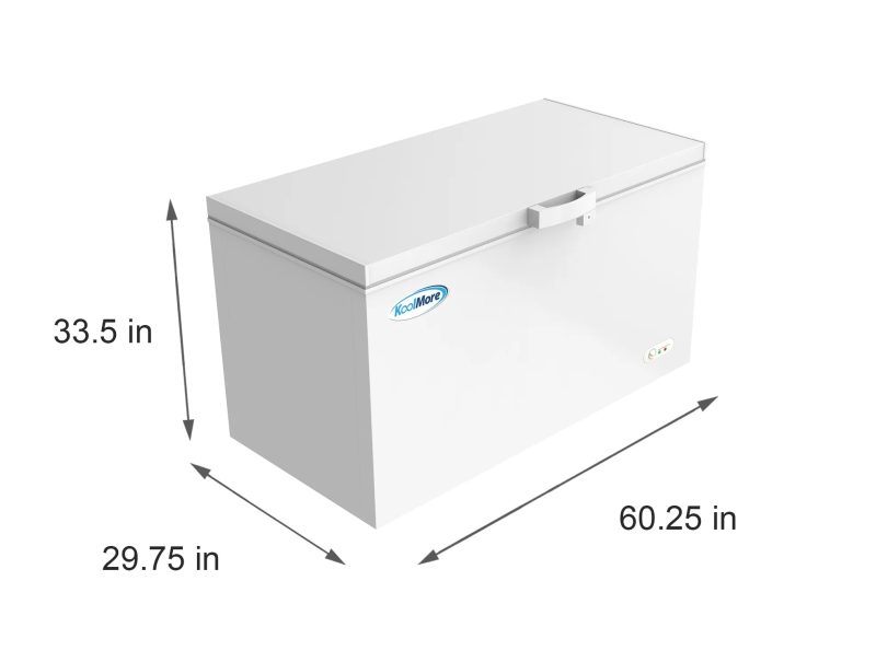 KoolMore 60 in. Commercial Chest Freezer 16 Cu ft. - Image 3