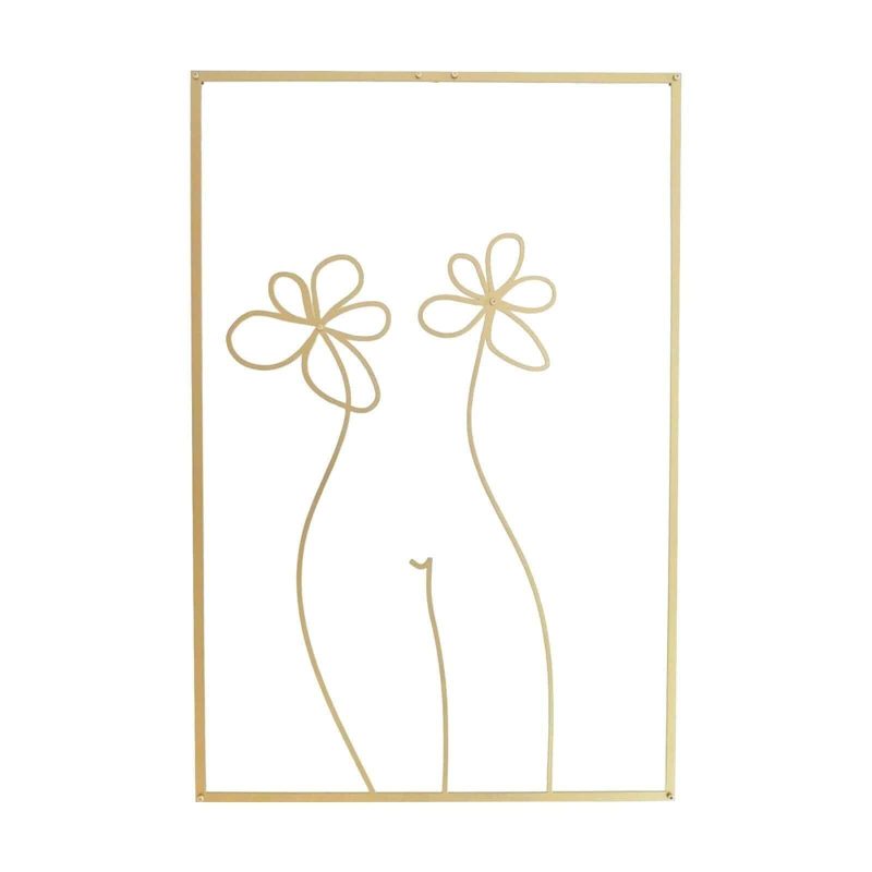 Abstract Single Line Metal Wall Art - Image 10