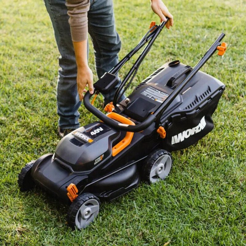 Worx 40V Power Share 4.0Ah 14" Cordless Lawn Mower (Battery and Charger Included) - Image 6