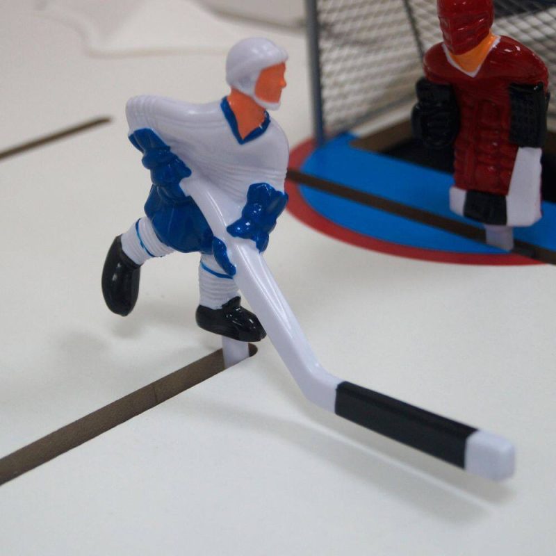 Hathaway Breakaway Dome Hockey Table with E-Z Grip Handles and LED Scoring Unit BG5003 - Image 7