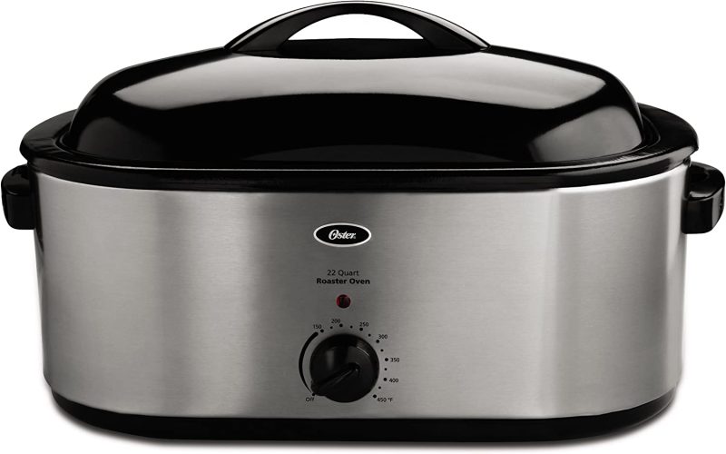 Oster Roaster Oven, 22 Quart, Stainless Steel (CKSTRS23) - Image 2