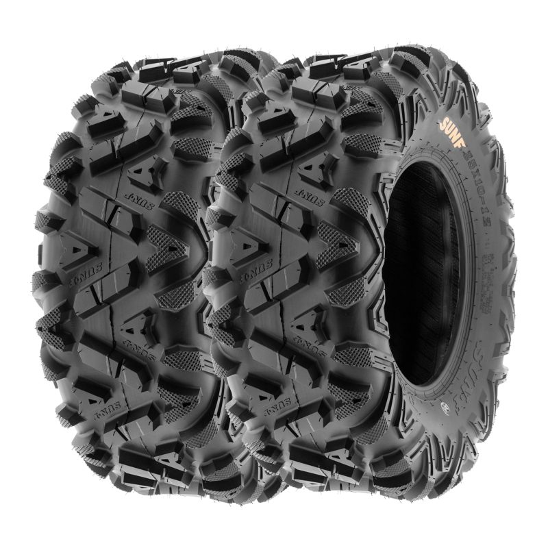 SunF All Terrain ATV UTV Tires 25×8-12 and 25×10-12 6 PR A033 (Complete Full Set of 4) - Image 4