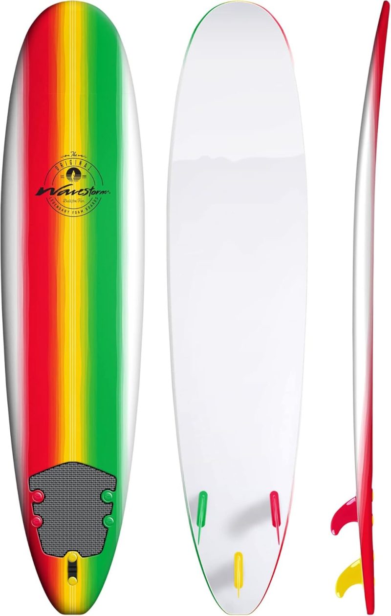 Classic Soft Top Foam 8ft Surfboard - 图片 21