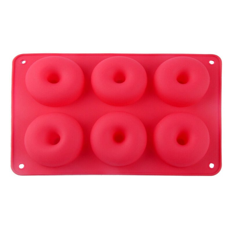 6-Hole Silicone Donut Baking Pan - Image 18