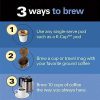 Hamilton Beach FlexBrew Thermal Coffee Maker, Single Serve & Full Pot, Compatible with K-Cup Pods or Grounds, Programmable, Black and Stainless (49966) - Image 8