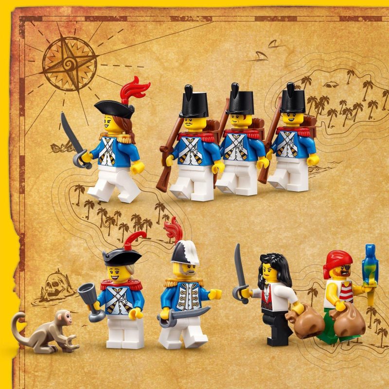LEGO – Icons Eldorado Fortress with Pirate Ship Building Kit 10320 - Image 4