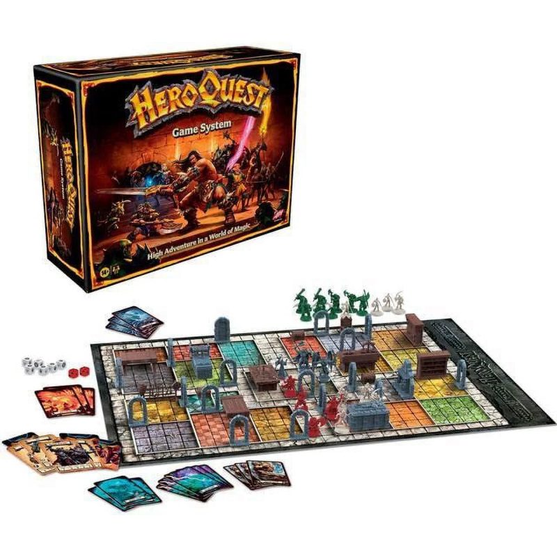 Hasbro Gaming Avalon Hill HeroQuest Game System Tabletop Board Game, Immersive Fantasy Dungeon Crawler Adventure Game for Ages 14 and Up, 2-5 Players - Image 3