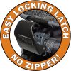 No-Zip NV Pet Stroller for Cats/Dogs, Zipperless Entry, Easy One-Hand Fold, Gel-Filled Tires, Plush Pad + Weather Cover Included, 3 colors - Image 21