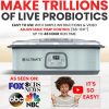 Ultimate Probiotic Yogurt Maker   Make Trillions of Live Probiotics with Adjustable Temperature   Time Control   Get  Gut Health   LIFETIME WARRANTY   Perfect Kitchen Gifts for Women   Men - 图片 2