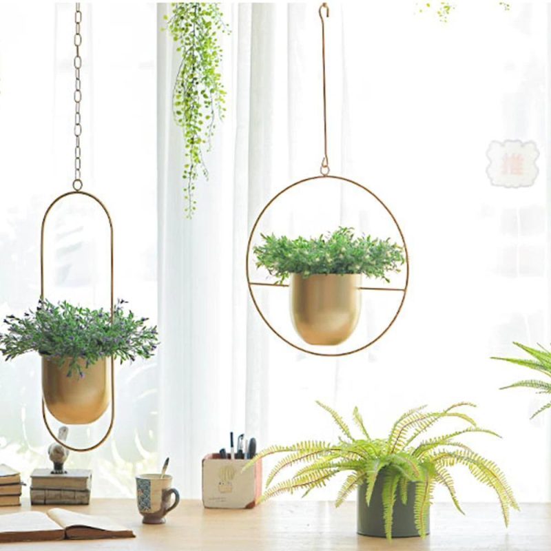 AeroHaloTM – Metal Hanging Planter - Image 3