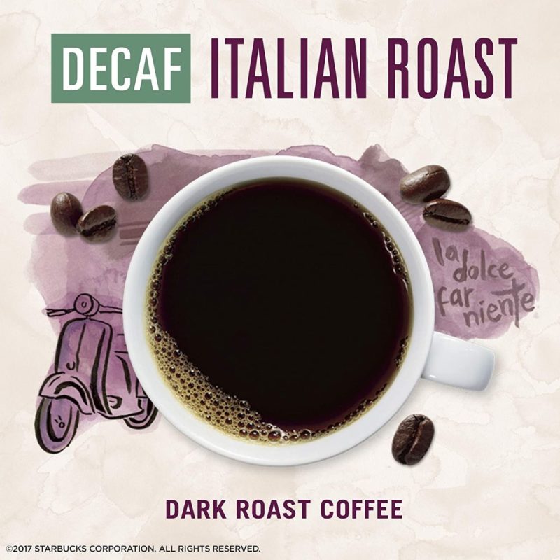 Starbucks VIA Instant Decaf Italian Roast Coffee, Dark Roast, 100% Arabica, 50 Packets - Image 3