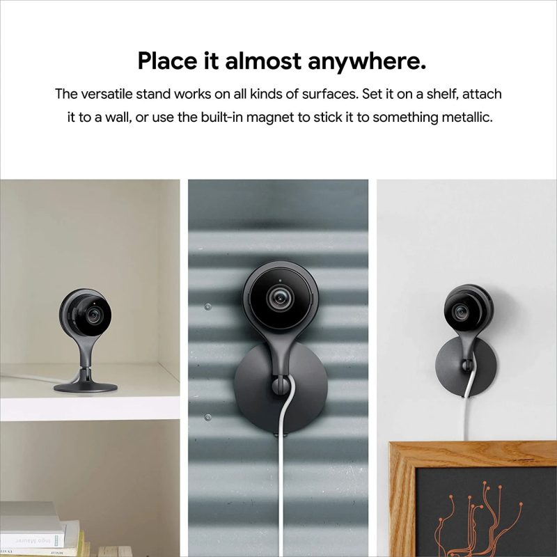 Google Nest Cam Indoor Wired Indoor Camera, For Home Security - Image 7