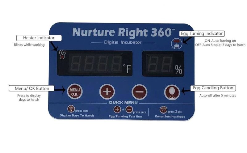 Harris Farms Nurture Right 360 Incubator - MadeInUSA - Image 11