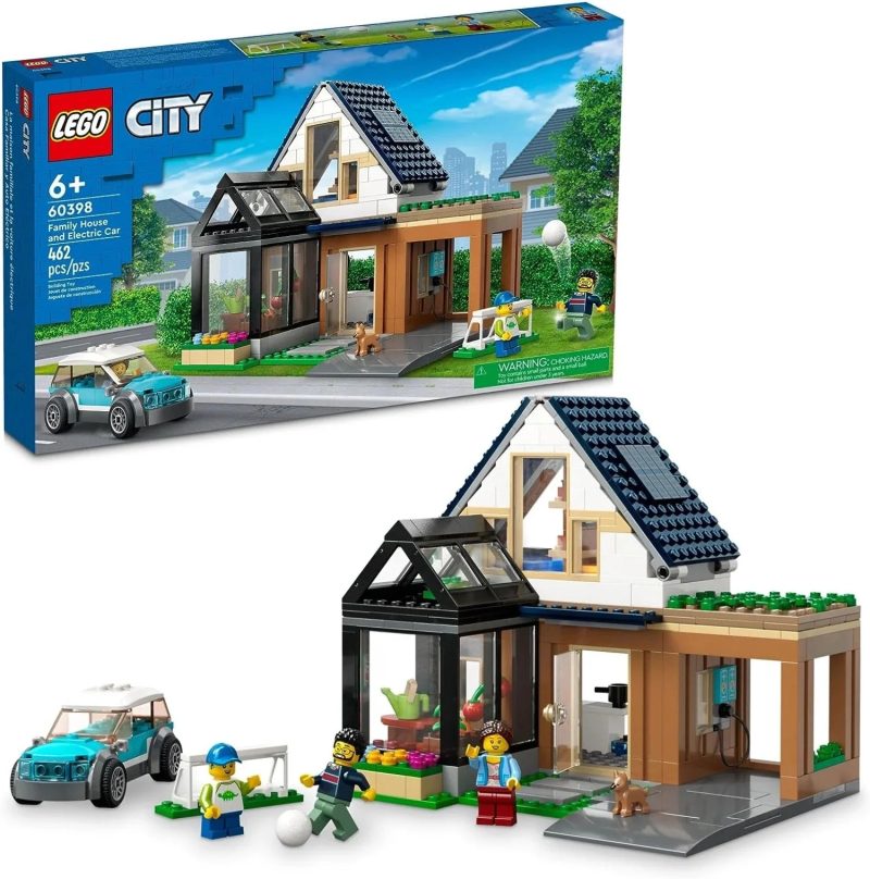 Lego City Family House and Electric Car 60398